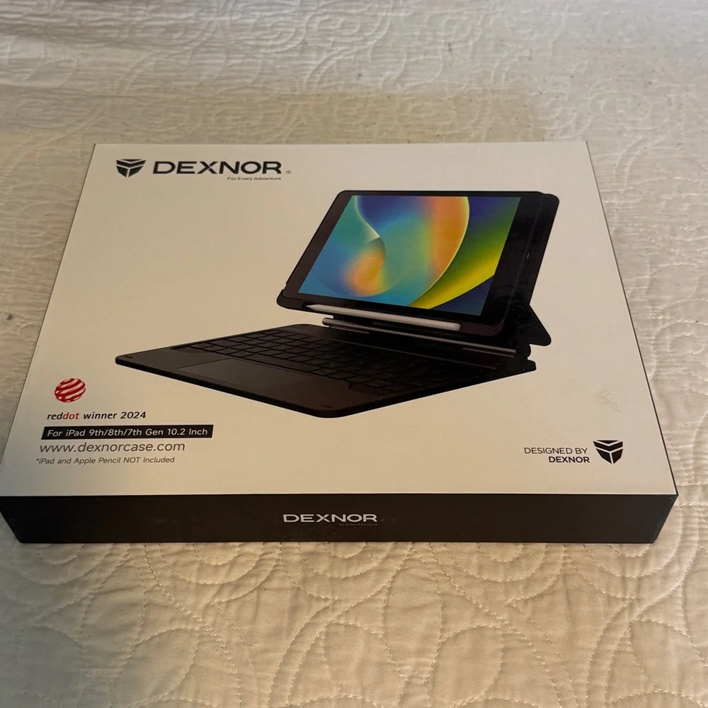 Dexnor for iPad 9th/8th/7th Gen Floating Keyboard - like new - Picture 8 of 9